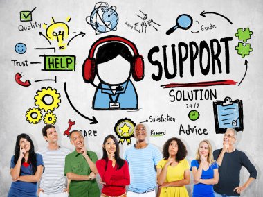 Çok ırklı insanlar ve destek kavramı