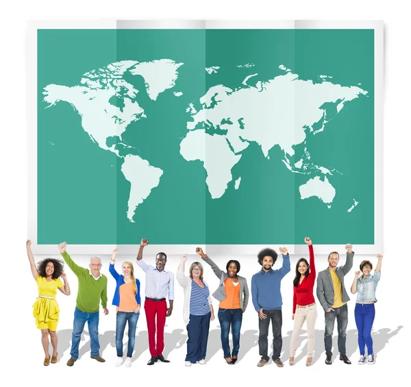 Global Business and Globalization Concept — Stock Photo, Image