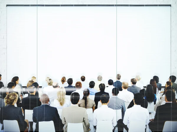 Üzletemberek a találkozón — Stock Fotó