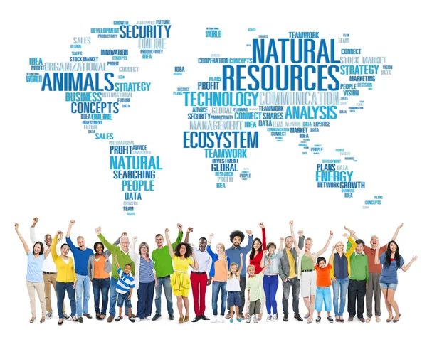 Natural Resources Environmental Conservation Concept — Stock Photo, Image