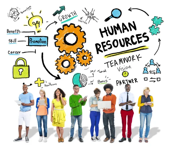 Concepto de Recursos Humanos — Foto de Stock