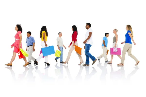 People with during Shopping — Stock Photo, Image
