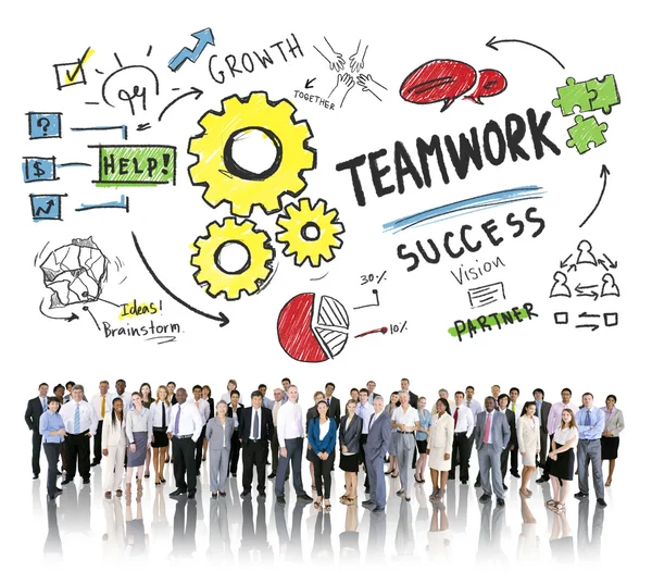 Diverse people and Teamwork Concept — Stock Photo, Image