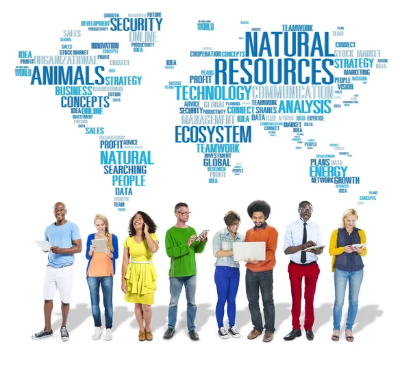 Natural Resources Environmental Conservation Concept — Stock Photo, Image