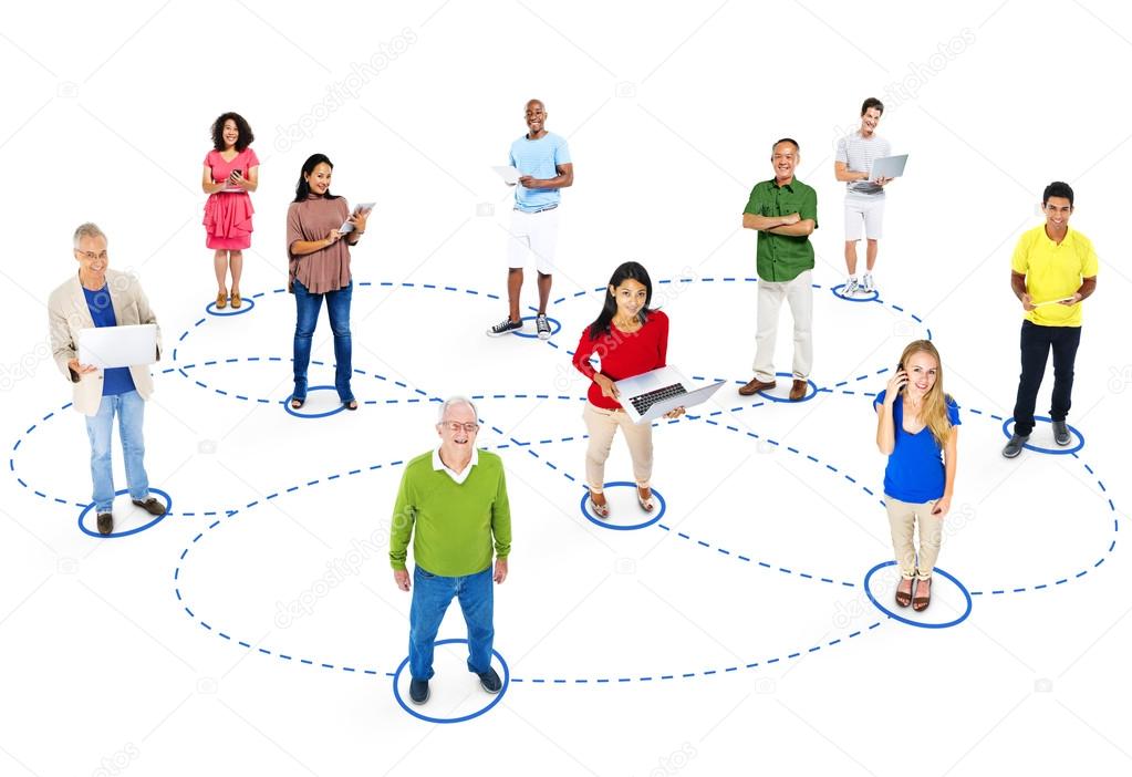 Group of People Social Networking Concept