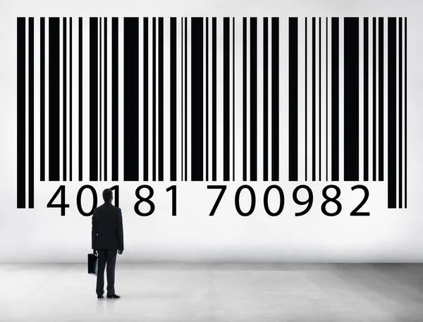 Código de barras Identidad Concepto de Marketing — Foto de Stock