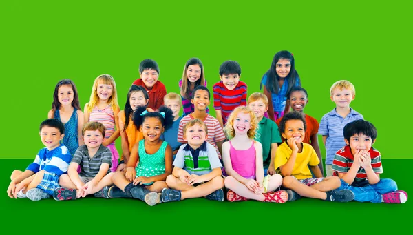 Group of Multiethnic children — Stock Photo, Image