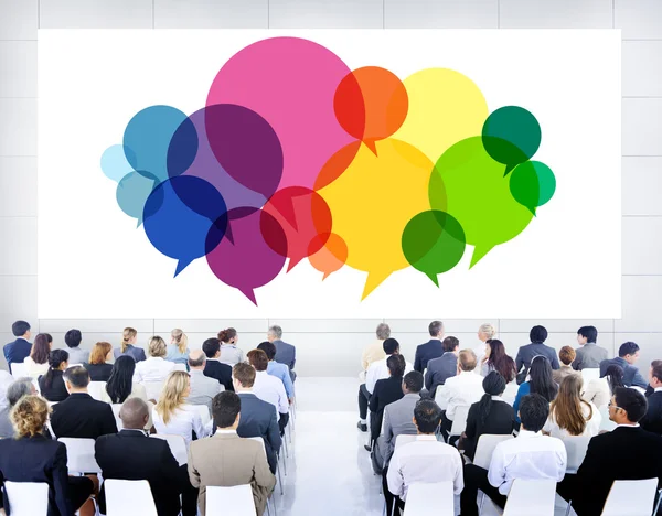 Empresários na reunião — Fotografia de Stock