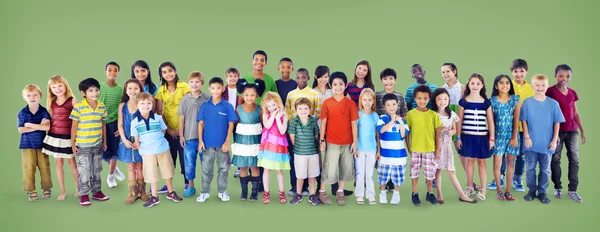 Group of Multiethnic children — Stock Photo, Image