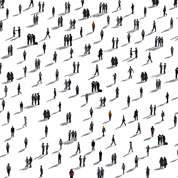 Group of Business People, Diversity, Crowd — Stock Photo, Image