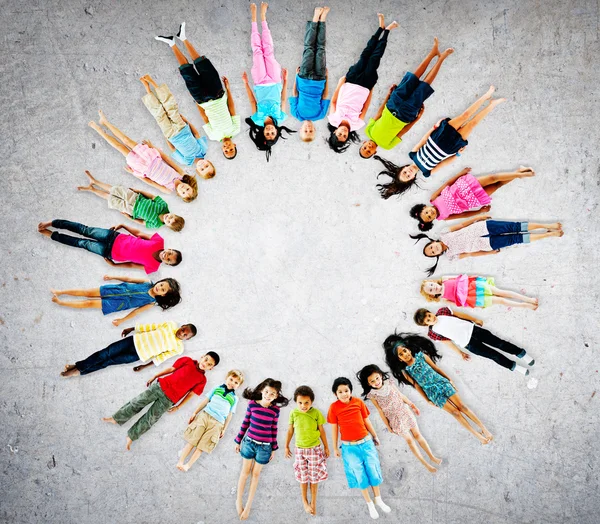 Group of Multiethnic children — Stock Photo, Image