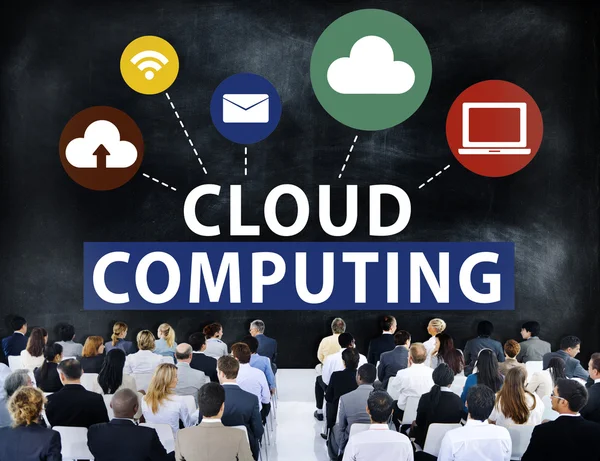 Personas en el seminario sobre Cloud Computing —  Fotos de Stock