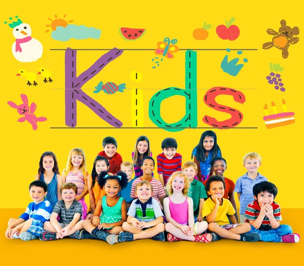 Concetto di stile di vita KIDS — Foto Stock