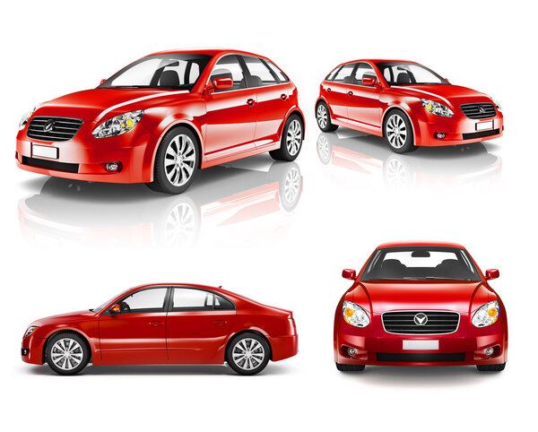 Contemporary Shiny Luxury Car set