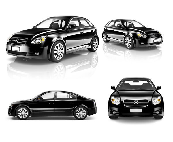 Contemporary Shiny Luxury Car set