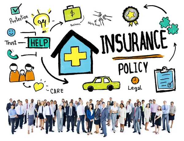 Business People and Insurance — Stock Photo, Image