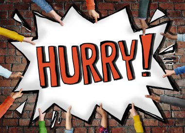 Acele ile patlama Holding eller