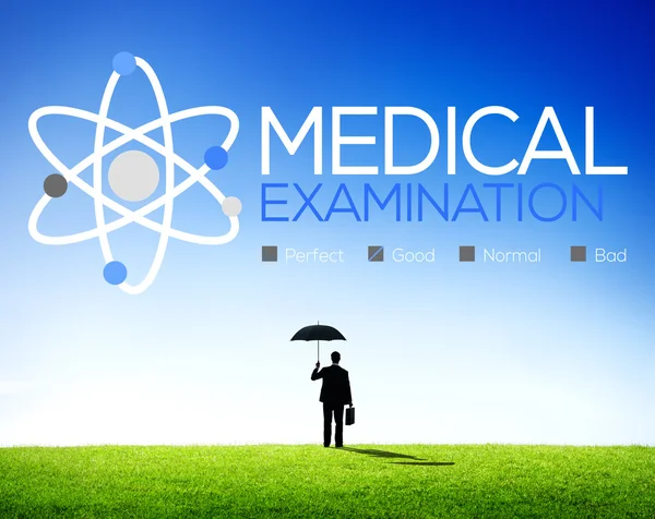 Exame médico, Verifique o conceito de bem-estar — Fotografia de Stock