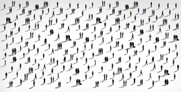 Group of People Diversity Crowd of Business People — Stock Photo, Image