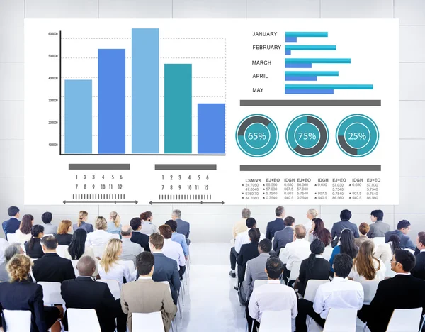 Business People at Strategy Seminar — Stock Photo, Image