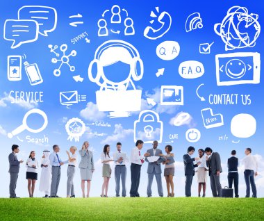 Müşteri Hizmetleri yardım, iş Servisi, çözüm desteği
