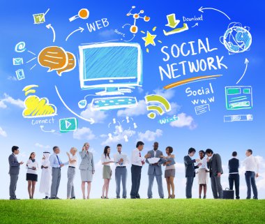 farklı insanlar ve sosyal ağ