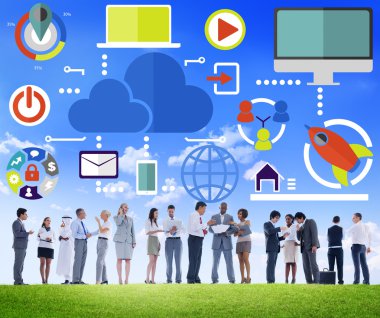 Büyük veri, Online, küresel iletişim paylaşımı