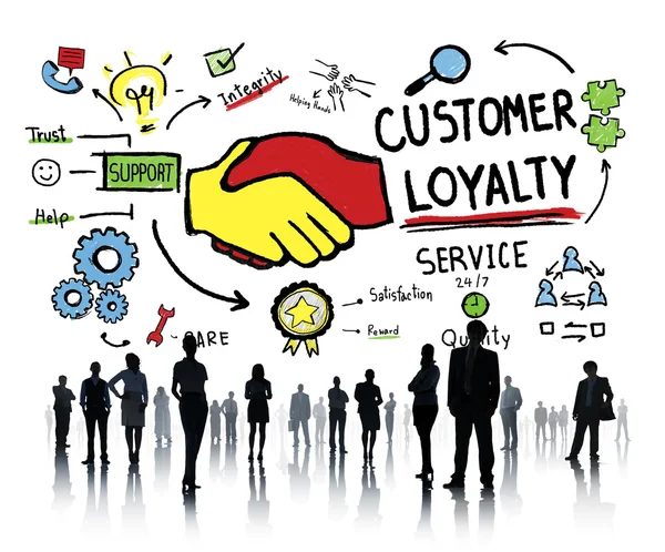 Customer Loyalty, Service Support and Care — Stock Photo, Image