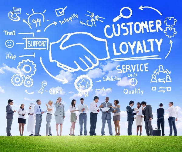 Customer Loyalty, Service Support and Care — Stock Photo, Image