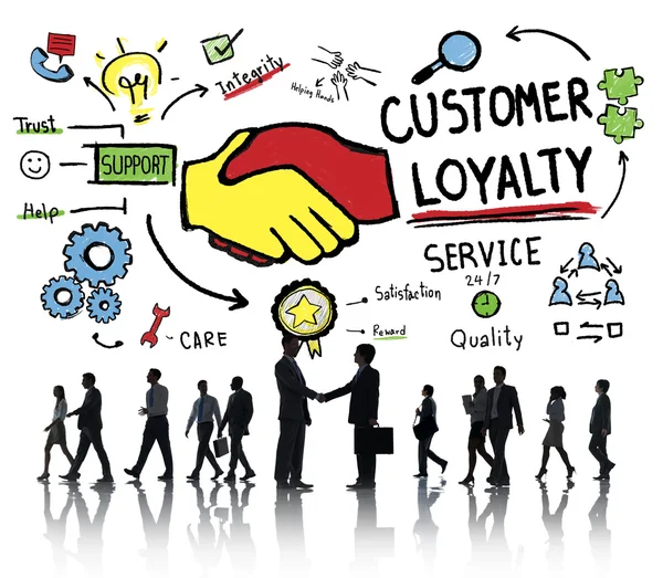 Customer Loyalty, Service Support and Care — Stock Photo, Image