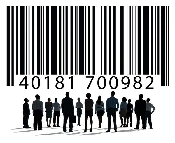 Código de barras, Marketing de identidade, Dados, Criptografia — Fotografia de Stock