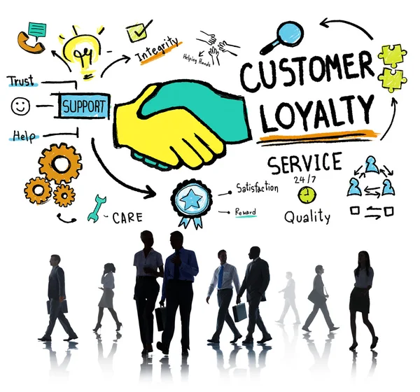 Customer Loyalty, Service Support and Care — Stock Photo, Image