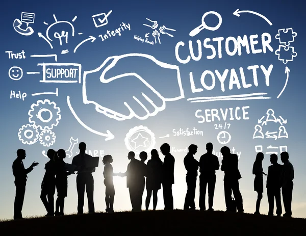 Customer Loyalty, Service Support and Care — Stock Photo, Image