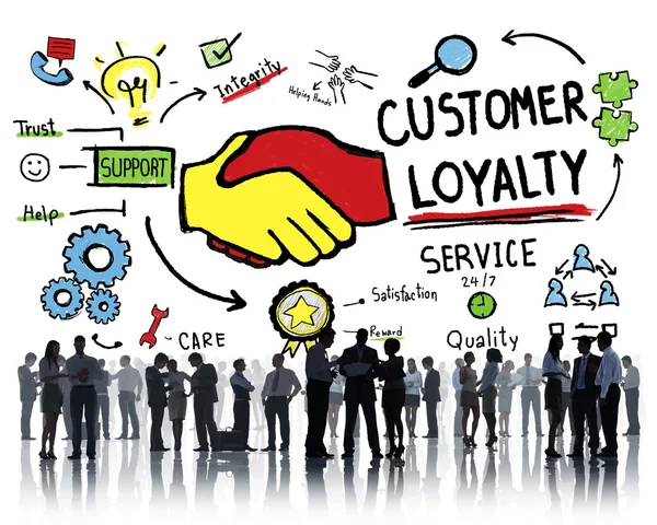 Customer Loyalty, Service Support and Care — Stock Photo, Image