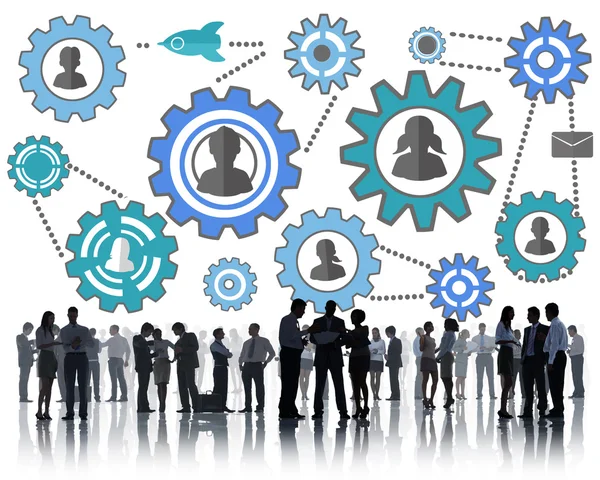 Gemenskapen, Business Team, partnerskap och samarbete — Stockfoto