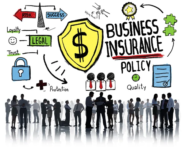 People Discussion Business Insurance — Stock Photo, Image