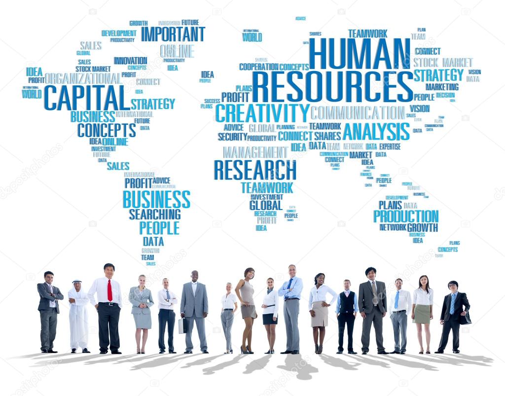 people and Human Resources Concept