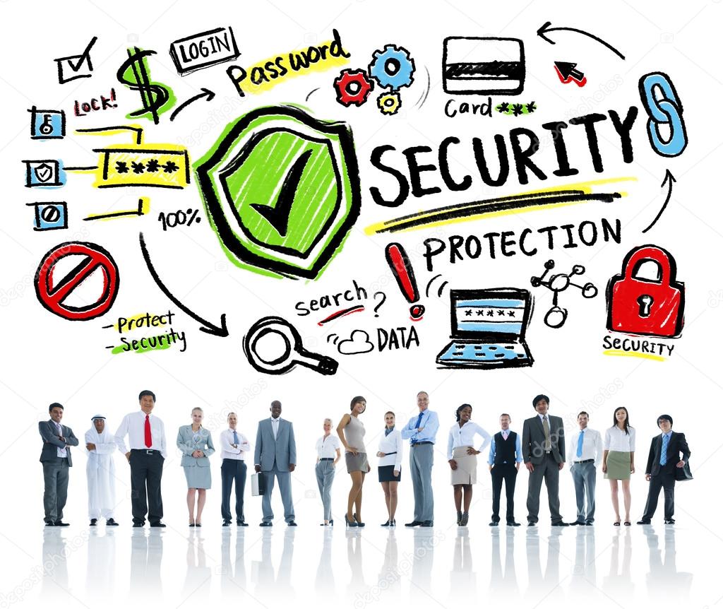 Diversity of Business People, Security and Protection