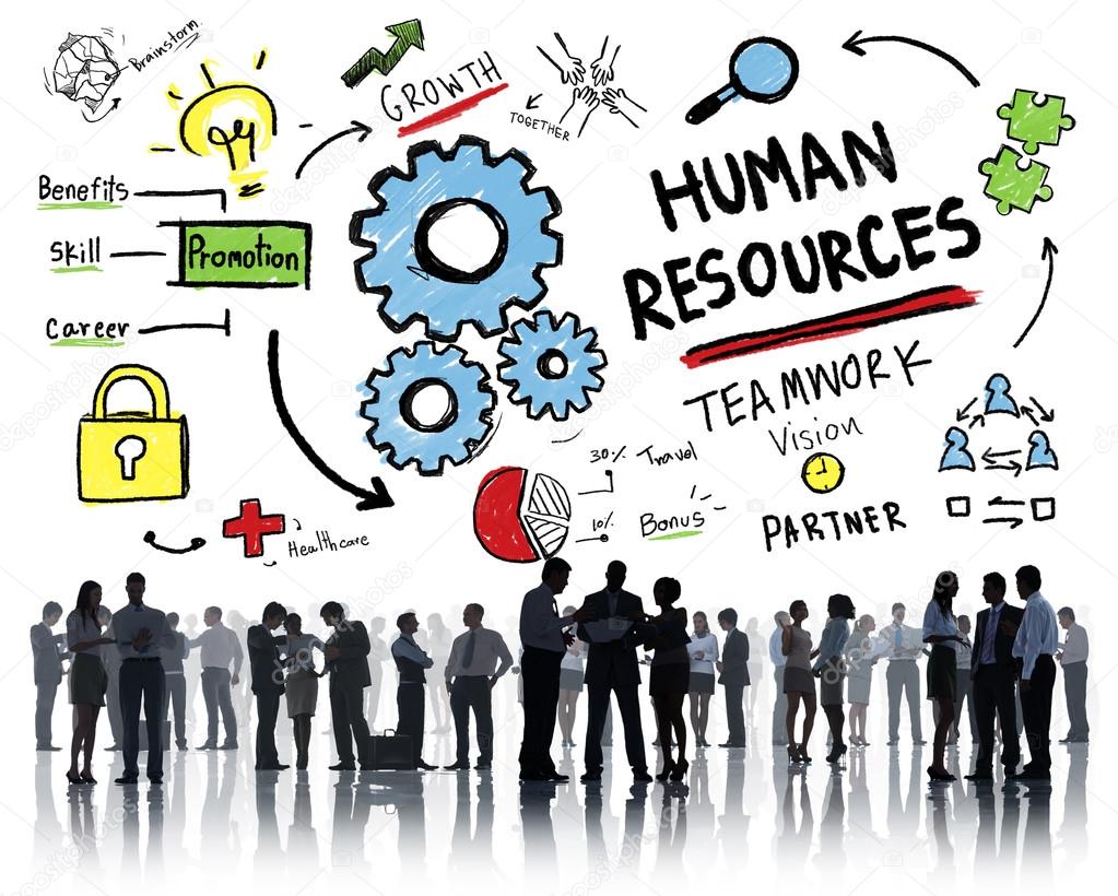 Business people and Human Resources Concept