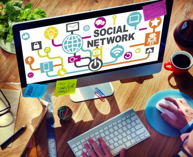 Planlama işadamı ve sosyal ağ kavramı