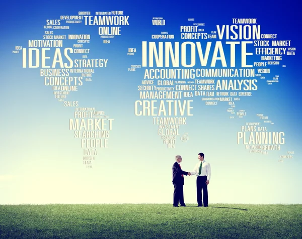 Innovation och kreativa idéer koncept — Stockfoto