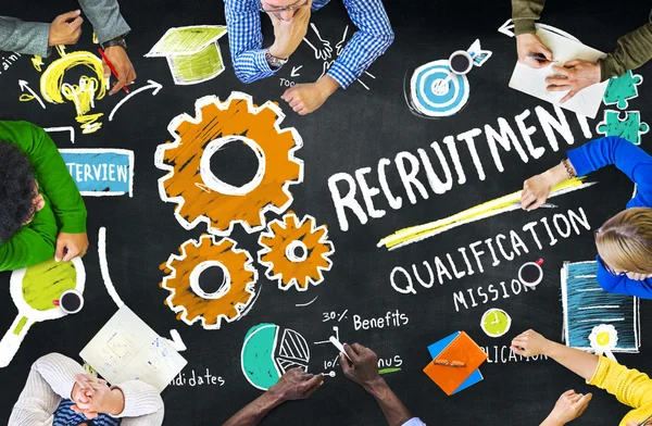 People Meeting and Recruitment Concept — Stock Photo, Image