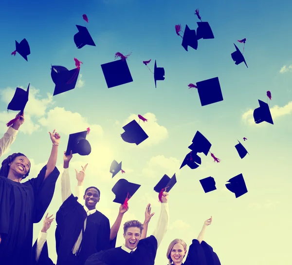 Students Celebration Graduation Concept — Stock Photo, Image