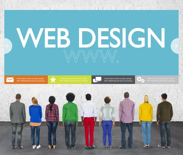 Www Web Design Web Page Website Concept — Stock Photo, Image