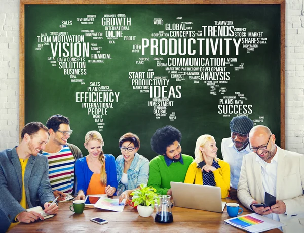 Group of people and Productivity Concept — Stock Photo, Image