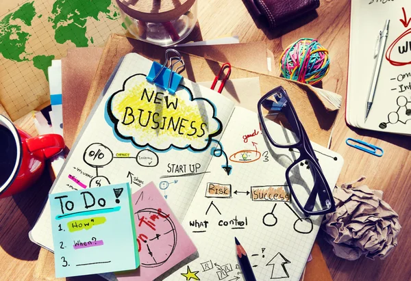 Ny Business start Plan strategi Aspiration — Stockfoto
