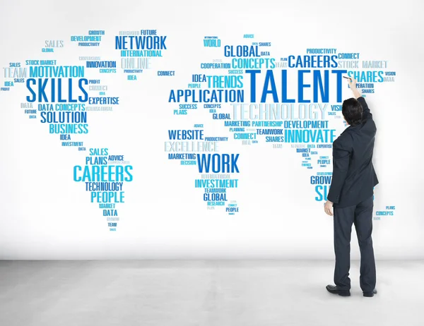 Talent Expertise and Genius Skills Concept — Stock Photo, Image