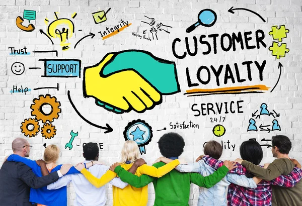 Customer Loyalty Service Support — Stock Photo, Image