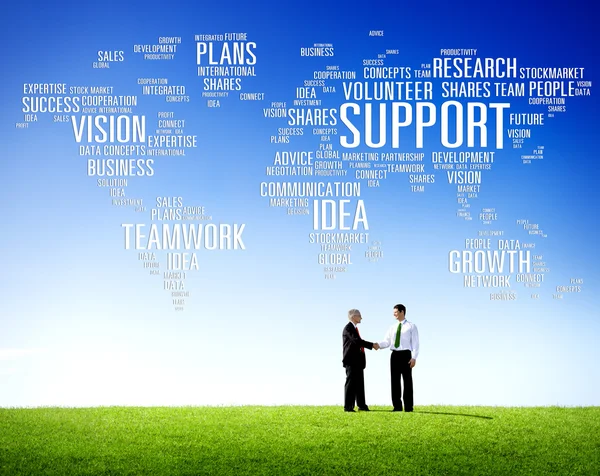 Business People and Support Concept — Stock Photo, Image