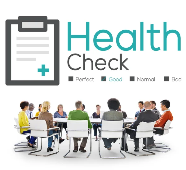 Health Check Diagnosis Medical Condition Analysis Concept — Stock Photo, Image